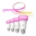 SET - LED RGBW Zatemnitveni trak Philips Hue WHITE AND COLOR AMBIANCE 2m LED/20W/230V + 4x Zatemnitvena žarnica Philips A60 E27/6,5W/230V 2000-6500K