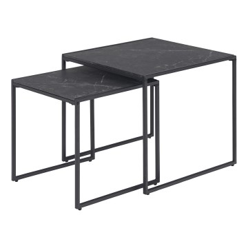 Set of kava tables ALMA 2 kom. antracit