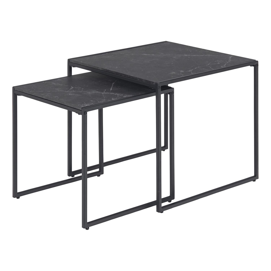 Set of kava tables ALMA 2 kom. antracit
