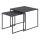 Set of kava tables ALMA 2 kom. antracit