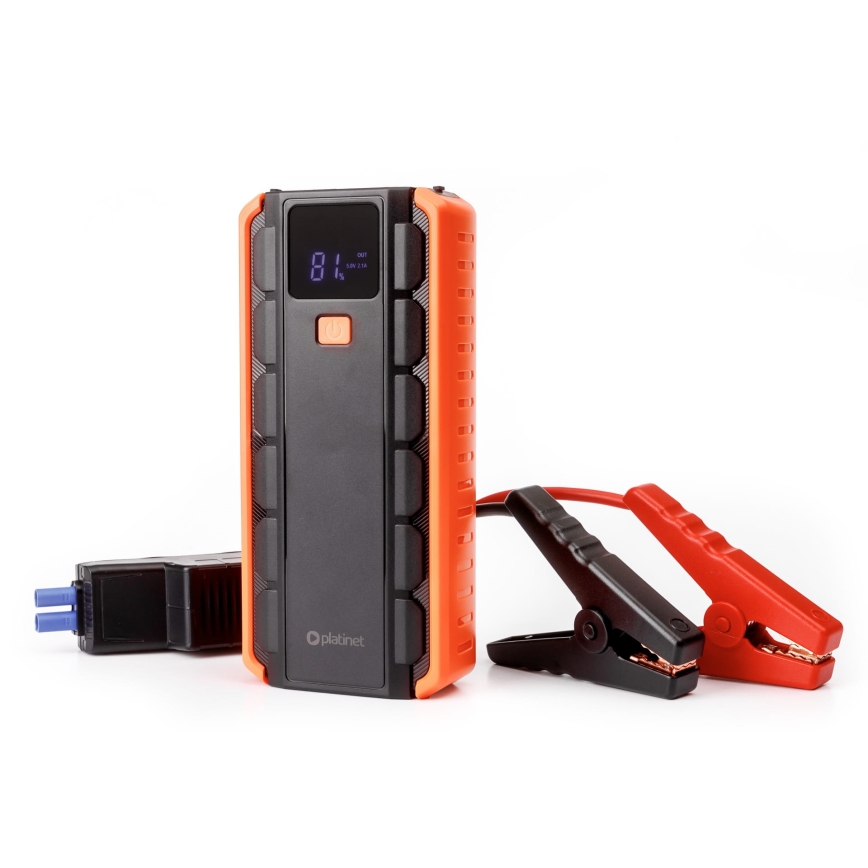 Set za zagon avtomobila 1000A s power bankom 12000 mAh PD 10W in LED Baterijska svetilka