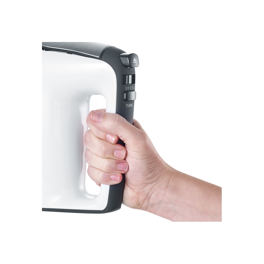 Severin HM 3830 - Ročni mešalnik 400W/230V bela/črna