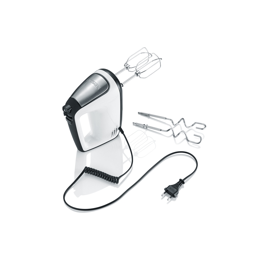 Severin HM 3830 - Ročni mešalnik 400W/230V bela/črna