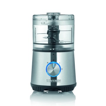 Severin KM 3865 - sesekljalnik za hrano, 400 W / 230 V, nerjaveče jeklo/črna