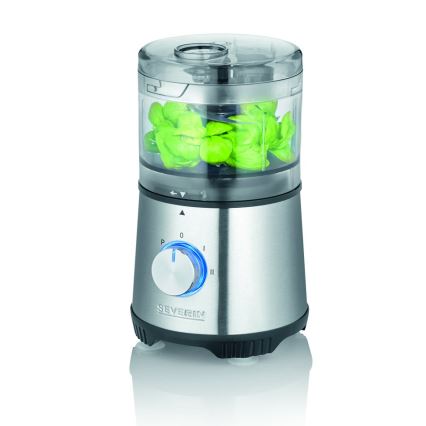 Severin KM 3865 - sesekljalnik za hrano 400W/230V nerjaveče jeklo/črna