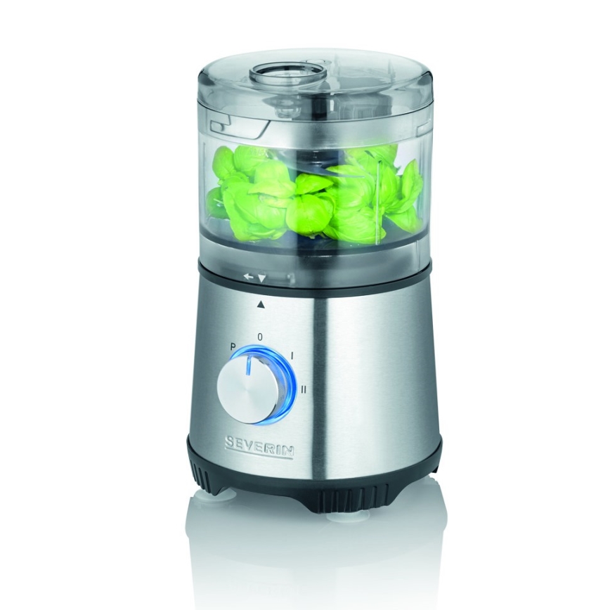 Severin KM 3865 - sesekljalnik za hrano 400W/230V nerjaveče jeklo/črna