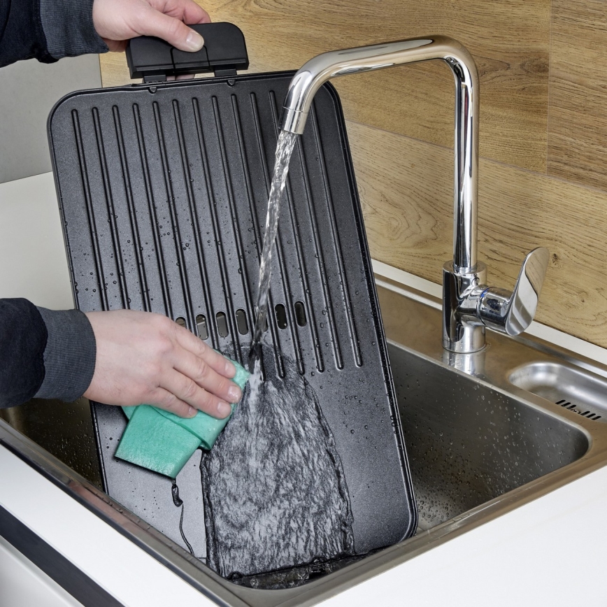 Severin PG 8564 - Namizni električni žar 2300W/230V 50x30 cm črna