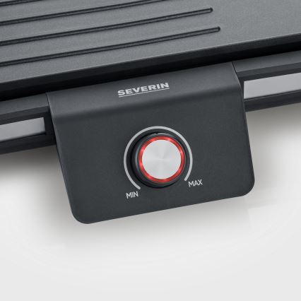 Severin PG 8564 - Namizni električni žar 2300W/230V 50x30 cm črna