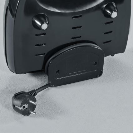 Severin SA 2969 - Opekač kruha 700W/230V nerjaveče jeklo/črna