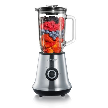 Severin SM 3737 - Namizni mešalnik 1 l 500W/230V nerjaveče jeklo/črna
