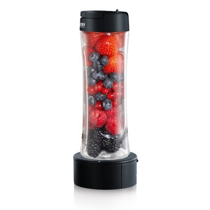 Severin SM 3737 - Namizni mešalnik 1 l 500W/230V nerjaveče jeklo/črna