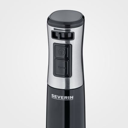 Severin SM 3771 - Ročni palični mešalnik 600W/230V nerjaveče jeklo/črna