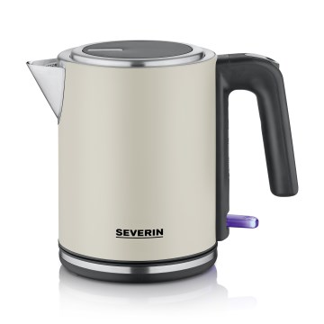Severin WK 9577 - Električni kuhalnik vode 1 l 2400W/230V bež