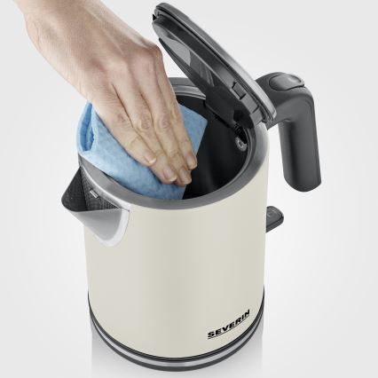 Severin WK 9577 - Električni kuhalnik vode 1 l 2400W/230V bež