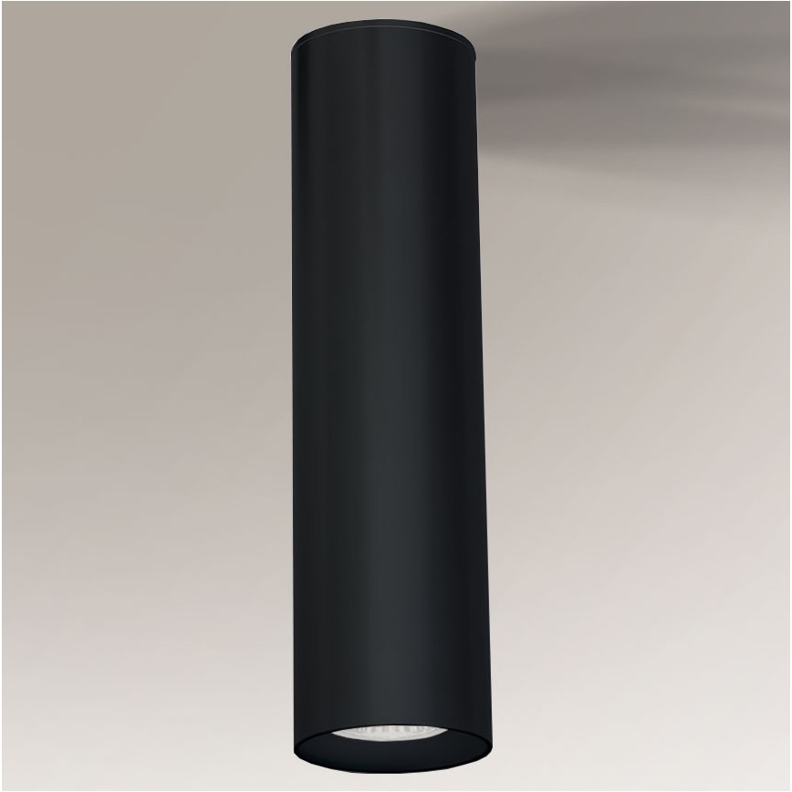 Shilo - Stropna svetilka 1xGU10/15W/230V črna