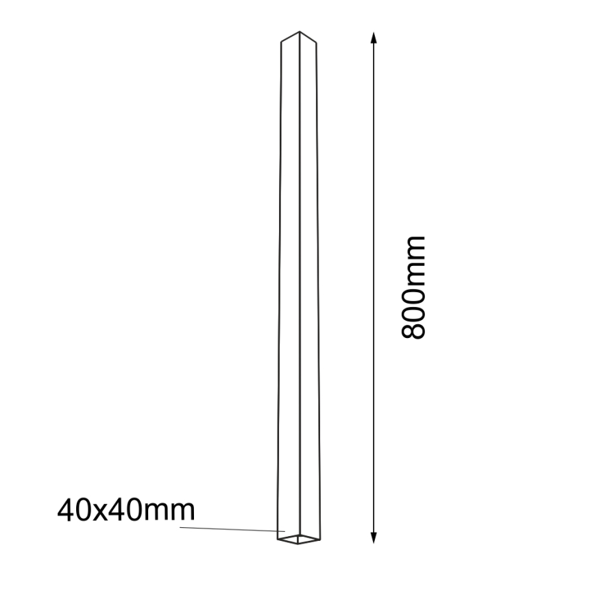 Shilo - Stropna svetilka 1xGU10/15W/230V črna