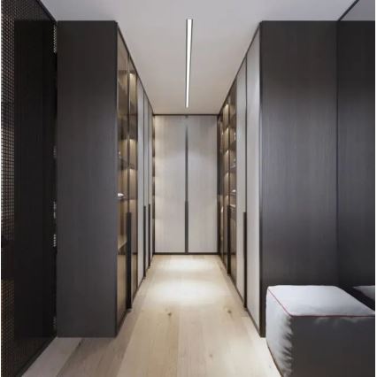 Shilo - LED vgradno stropno svetilo LED/9W/230V 3000K CRI 90 črna