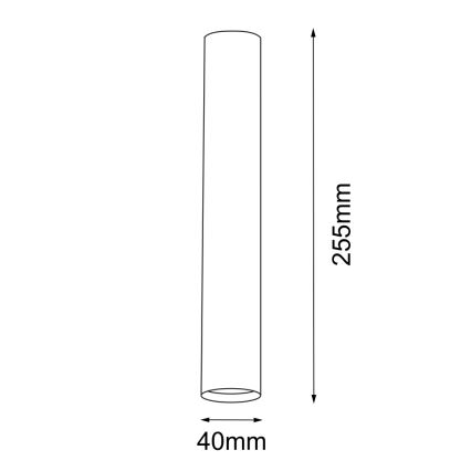 Shilo - Kopalniška stropna svetilka 1xGU10-MR11/15W/230V IP44 črna
