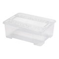 Shranjevalna škatla TEX BOX 10 l prozorna