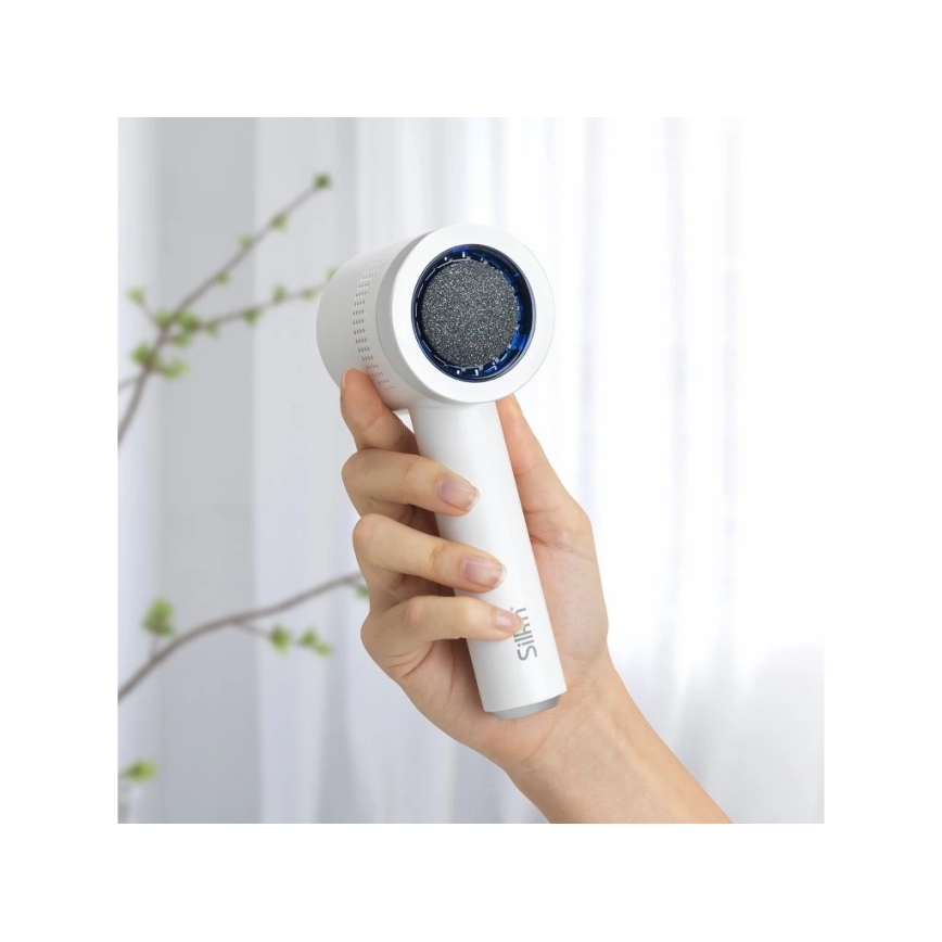 Silk’n - Električni pilnik za stopala VACUPEDI 5V/1500 mAh bela