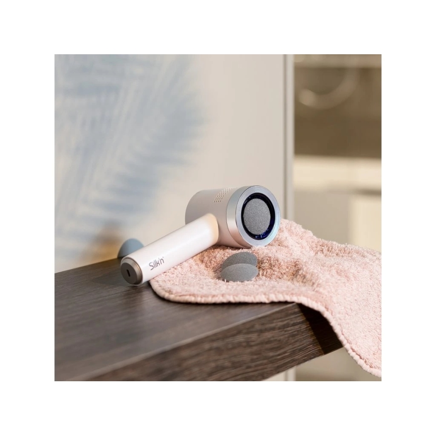 Silk’n - Električni pilnik za stopala VACUPEDI 5V/1500 mAh bela