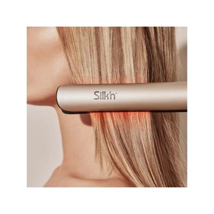 Silk’n - Infrardečen ravnalnik za lase SILKY STRAIGHT 230V zlati