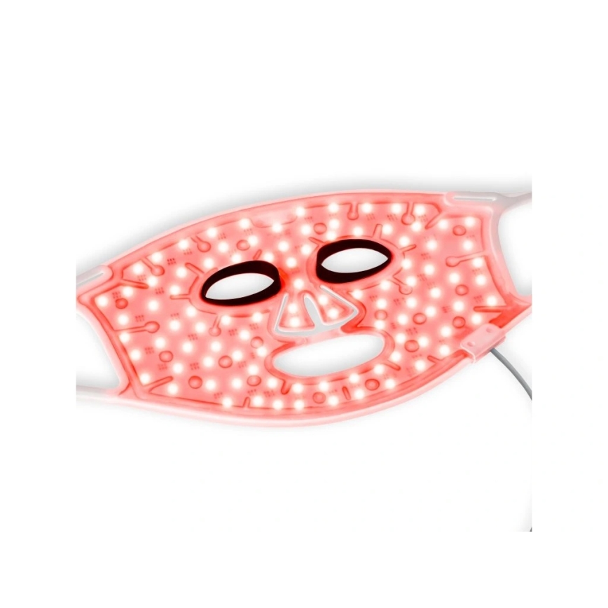 Silk’n - LED RGB obrazna terapevtska maska LED/5V 2000 mAh bela + daljinski upravljalnik