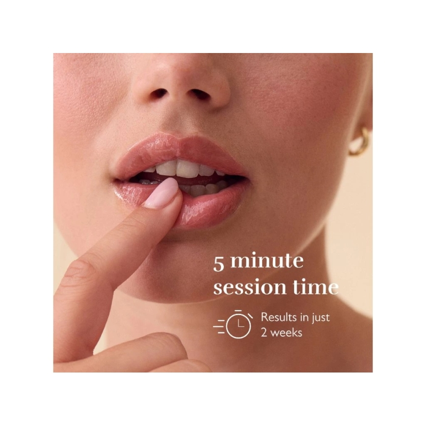 Silk’n - LED terapevtska maska za ustnice LED/5V 500 mAh bež