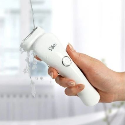 Silk’n - Ženski brivnik LADY SHAVE Wet&Dry 2xAAA bela