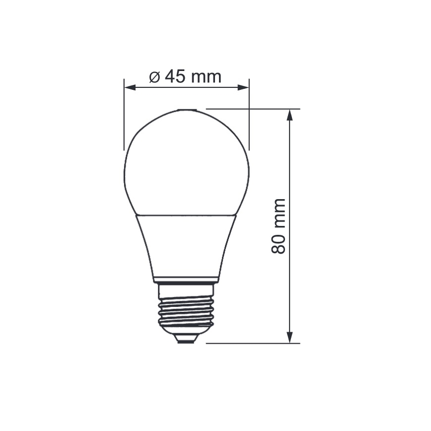 Sinclair - LED Žarnica E14/5W/230V 3000K