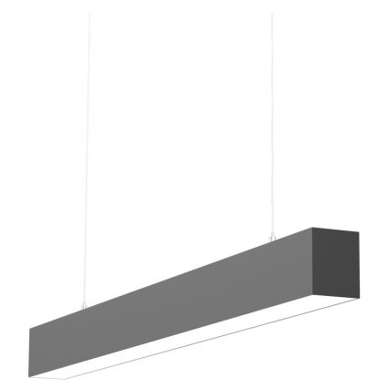 Sinclair - LED Stropna svetilka LSM LED/20W/230V 3000K/4000K/5000K 60 cm črna