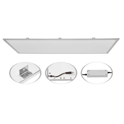 Sinclair PL 1206060NWC UGR 19 - LED Vgradna plošča PL LED/60W/230V UGR19