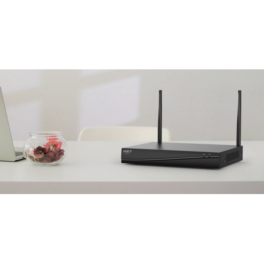 Sistem pametnih kamer + 4x kamera s senzorjem 2K+ 12V IP65 Wi-Fi