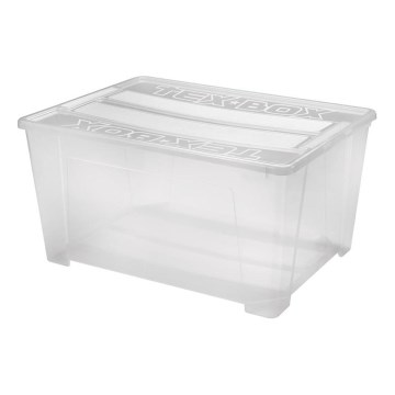 Škatla za shranjevanje TEX BOX 150 l prozorna