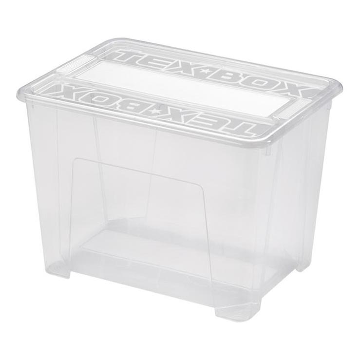 Škatla za shranjevanje TEX BOX 21 l prozorna