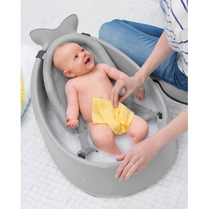 Skip Hop - Otroška kad z ergonomsko podlogo MOBY 3 siva