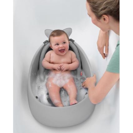 Skip Hop - Otroška kad z ergonomsko podlogo MOBY 3 siva