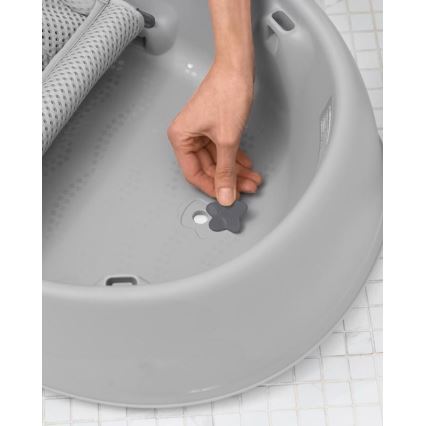 Skip Hop - Otroška kad z ergonomsko podlogo MOBY 3 siva