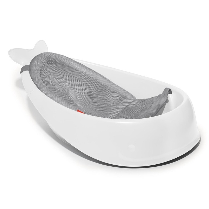 Skip Hop - Otroška kad z ergonomsko podlogo MOBY 3 bela