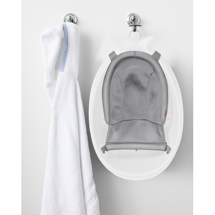Skip Hop - Otroška kad z ergonomsko podlogo MOBY 3 bela