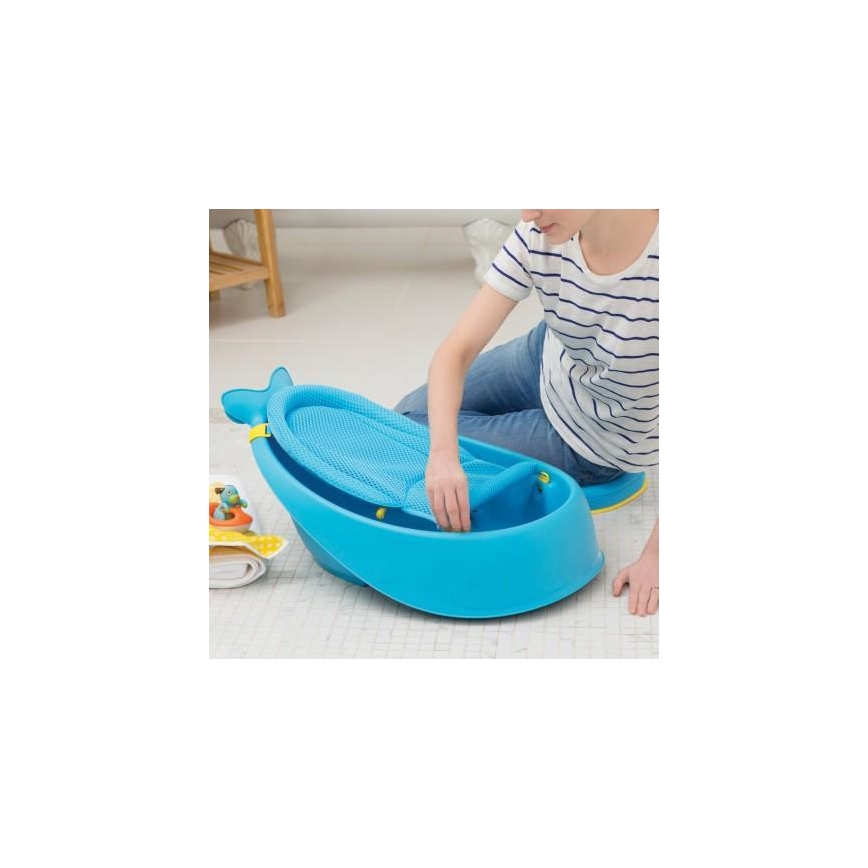 Skip Hop - Otroška kad z ergonomsko podlogo MOBY 3 modra