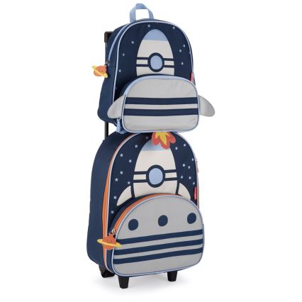 Skip Hop - Otroški potovalni kovček SPARK STYLE raketa