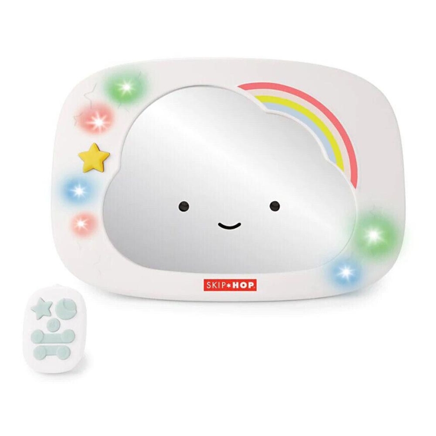 Skip Hop - Otroško avtomobilsko vzvratno ogledalo LINING CLOUD 3xAA