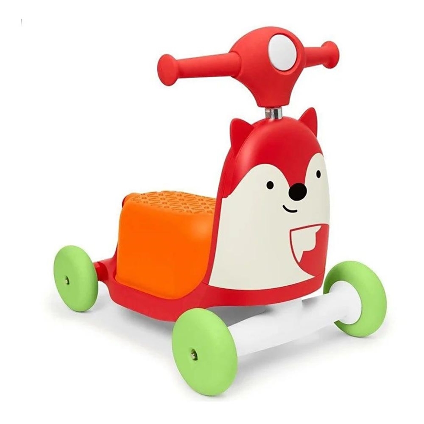 Skip Hop - Otroško kolo 3v1 ZOO lisica 3xAAA