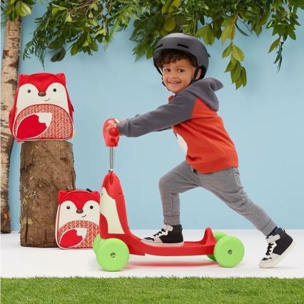 Skip Hop - Otroško kolo 3v1 ZOO lisica 3xAAA