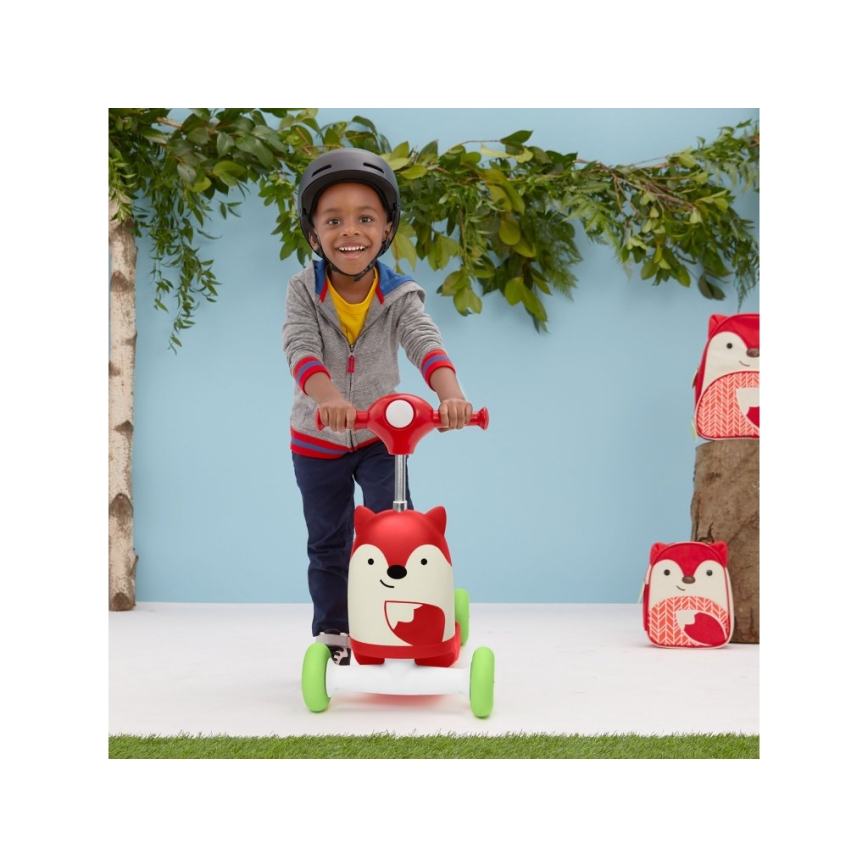 Skip Hop - Otroško kolo 3v1 ZOO lisica 3xAAA