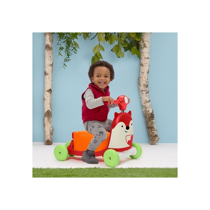 Skip Hop - Otroško kolo 3v1 ZOO lisica 3xAAA