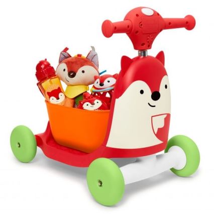Skip Hop - Otroško kolo 3v1 ZOO lisica 3xAAA
