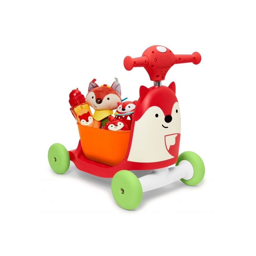Skip Hop - Otroško kolo 3v1 ZOO lisica 3xAAA