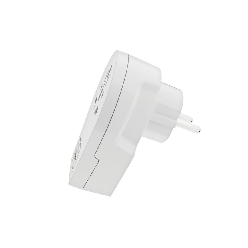 Potovalni adapter Europe USB C20PD za tujce na Češkem, USB-C 20W, tip E/F